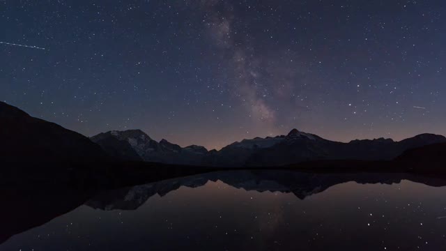 Timelapse, Sky, Stars, Milky Way