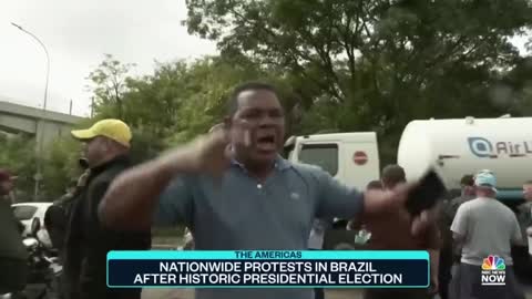 Nationwide Protests Spark In Brazil After Historic Presidential Election