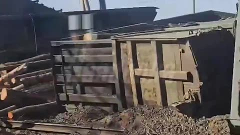 Massive Train Derails Near Volgograd, Russia