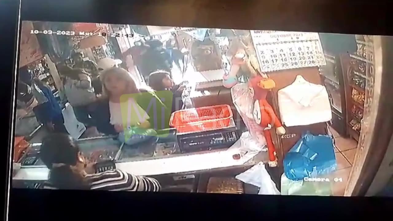 Violento robo en local de Las Compañías