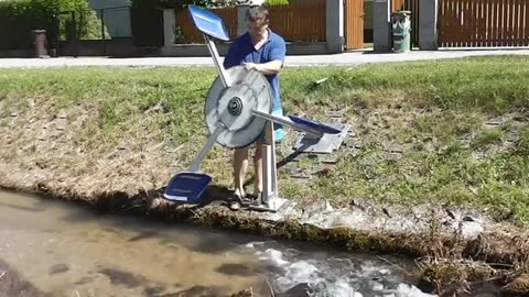 Simple River Turbine