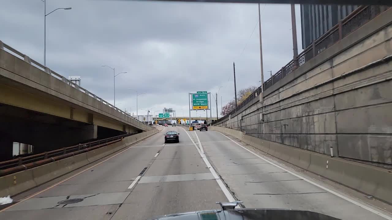 DRIVING THROUGH PITTSBURGH, PA