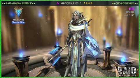 Raid Shadow Legends - Andryssia - Classic Skin