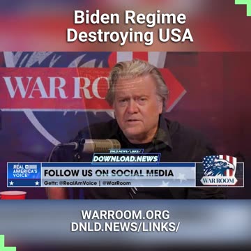 Steve Bannon: Bidenomics Buries The US Economy On The Road To Durban - 7/1/23