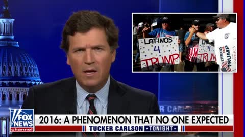 Tucker Carlson discusses why Hispanic voters tend to lean conservative.!!