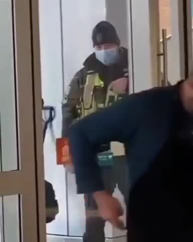 Trudeau stormtroopers threaten shop owners...