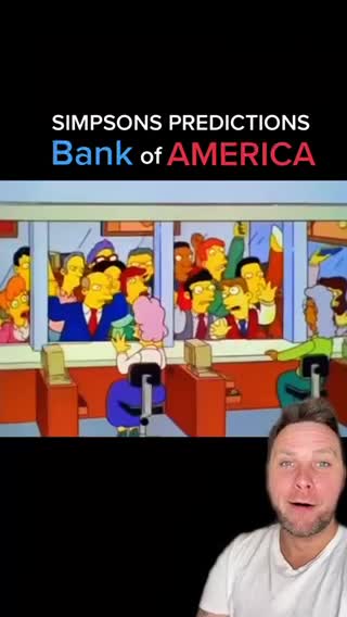 simpsons predictions- bank of america