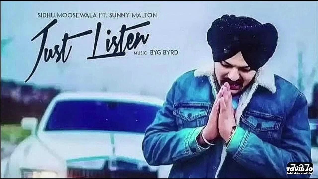 Just Listen Full Song Sidhu moosewala