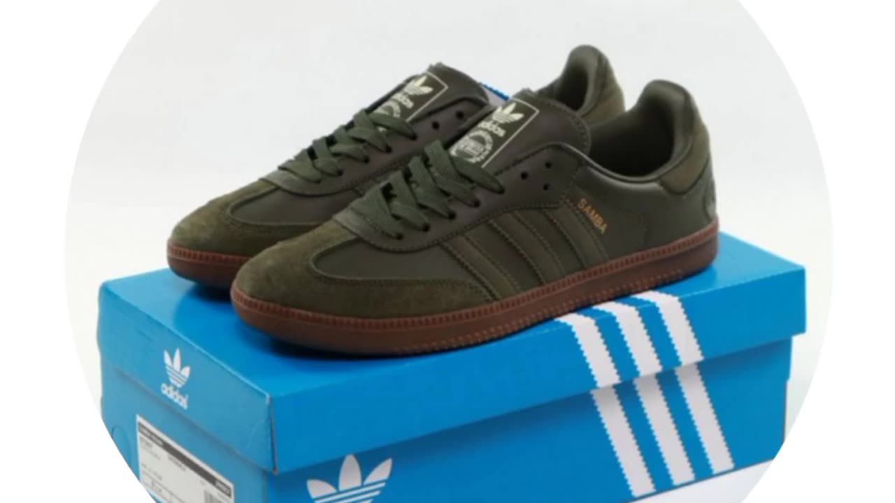 Sepatu Adidas Samba Vegan Green Gum 100%Grade Original Quality 1:1 BNIBWT