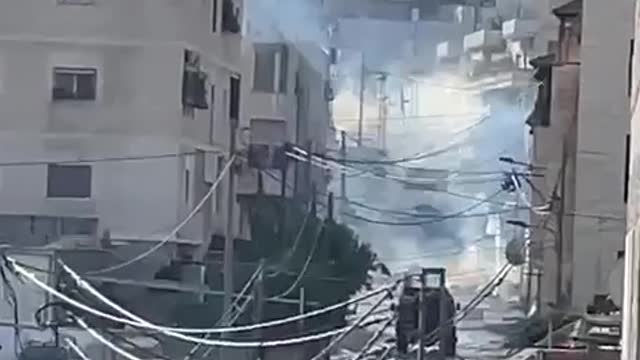 Clashes between Israeli forces and the Palestinian