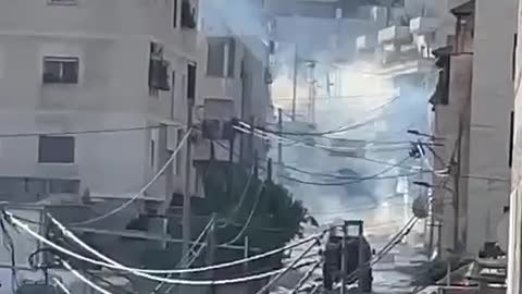 Clashes between Israeli forces and the Palestinian