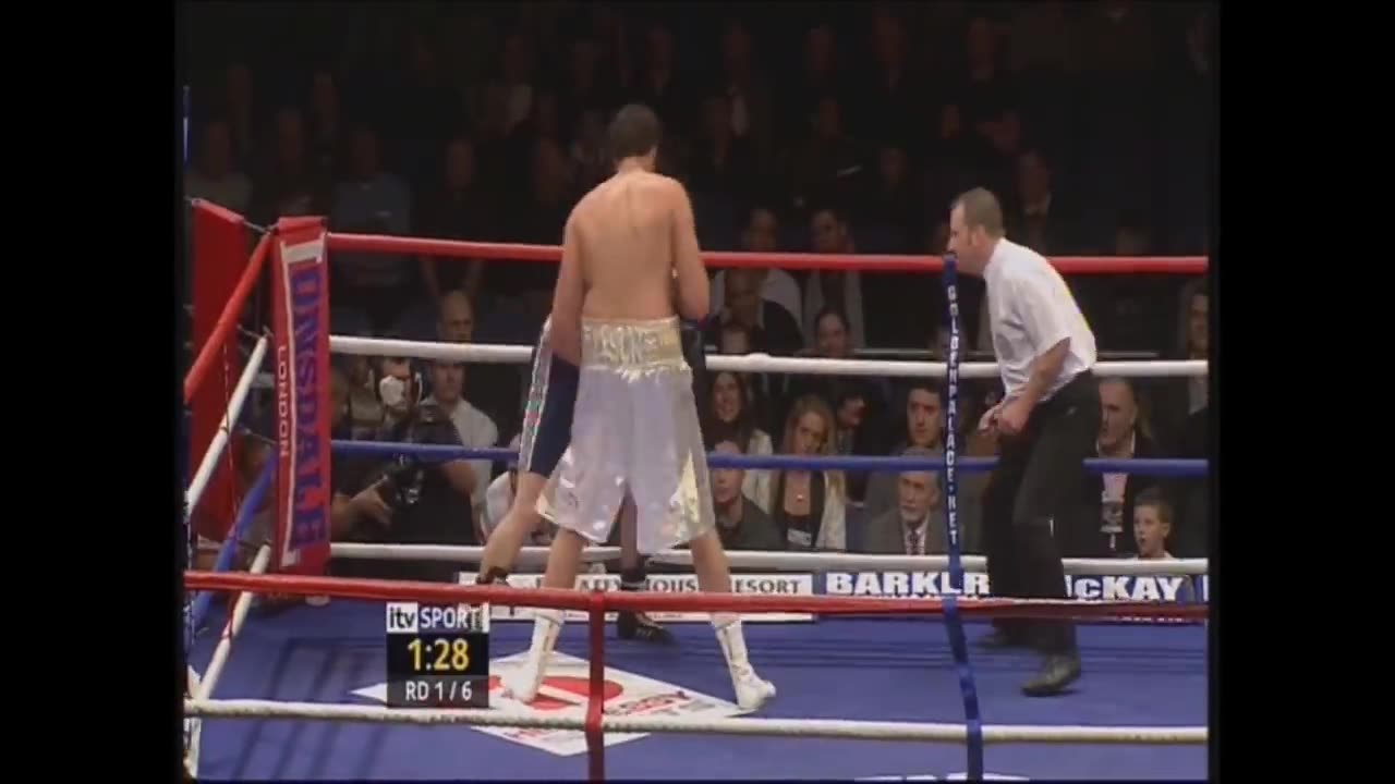 Tyson Fury's First Fight! 1st Round TKO Debut Win! _ Tyson Fury vs Bela Gyongyosi _