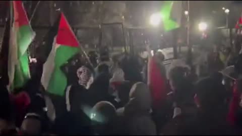 Pro-Palestine Protesters Attempt To Breach Security Fence Outside Of The White House