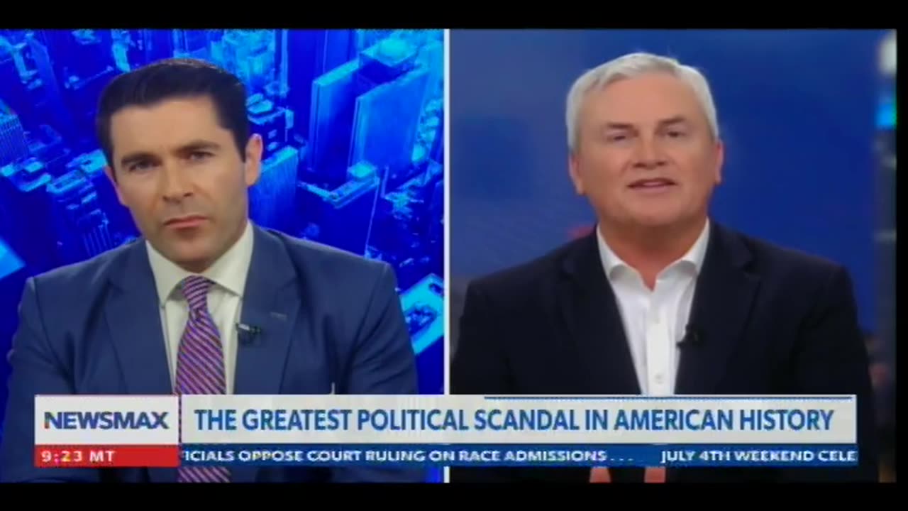 Rep Comer It Borders on Treason - We Believe This President Is Compromised