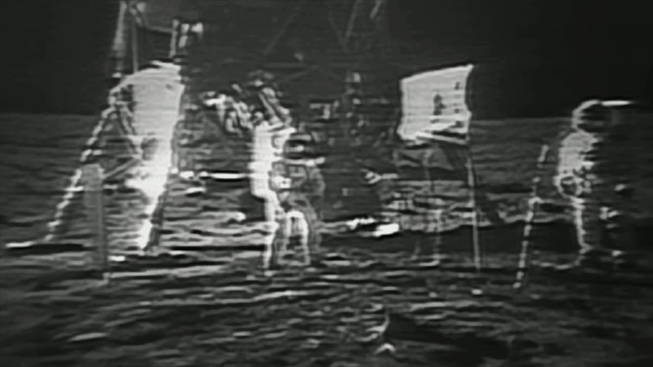 Restored Apollo 11 Moonwalk - Original NASA EVA Mission Video - Walking on the Moon