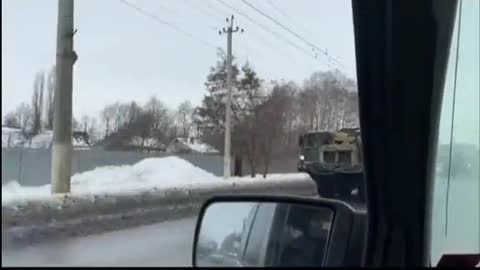 Bm-30 MLRS just south of Kursk