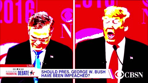 2016 Election Trump talks about George Bush and the Iraq War But it's Lofi