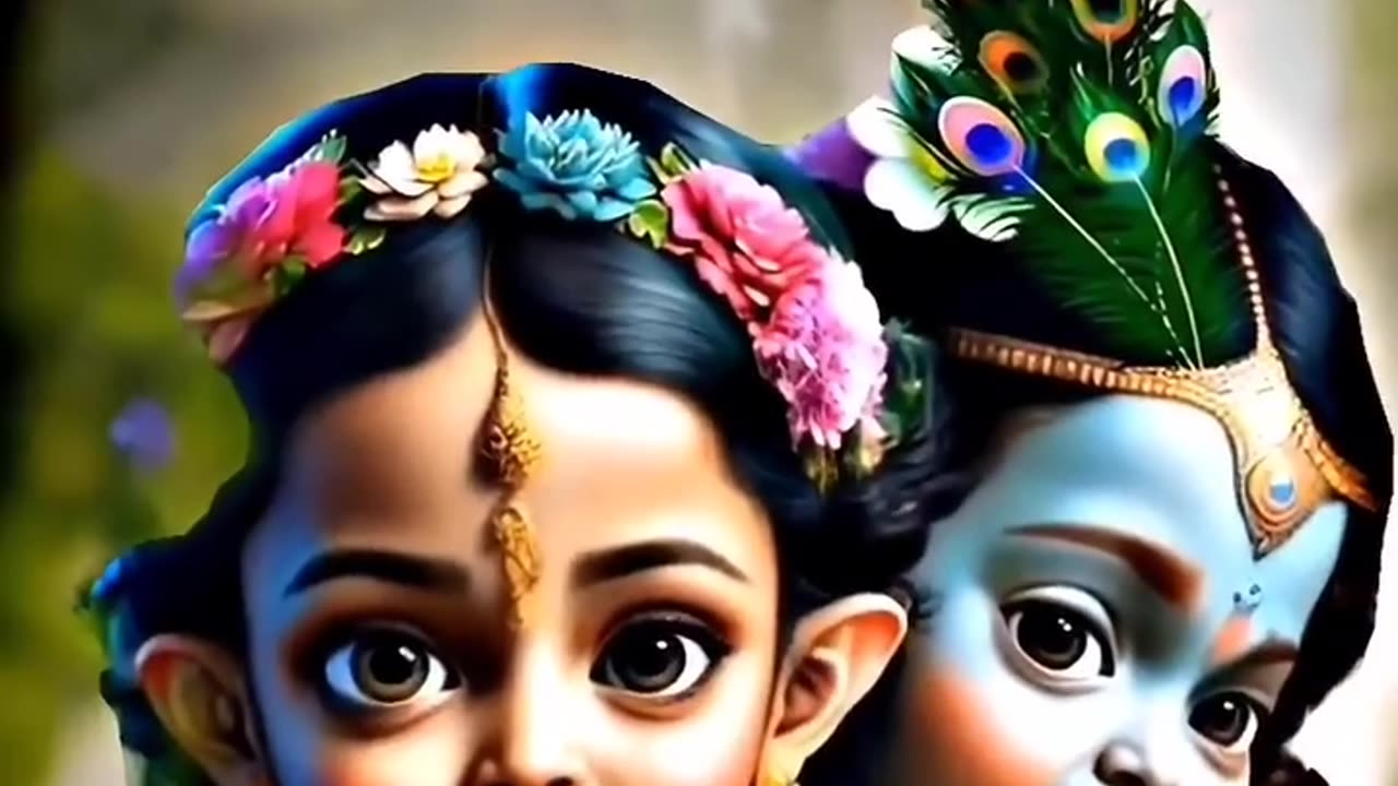 Radha_Krishna ❤️❤️#viral #Mythology