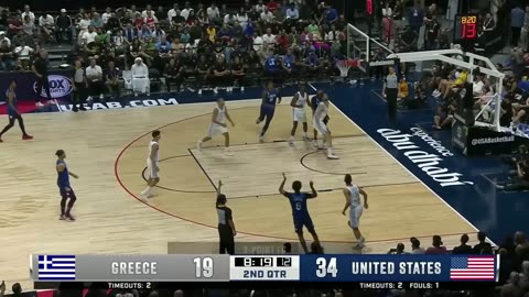 GREECE vs USA SHOWCASE _ FULL GAME HIGHLIGHTS _ August 18, 2023