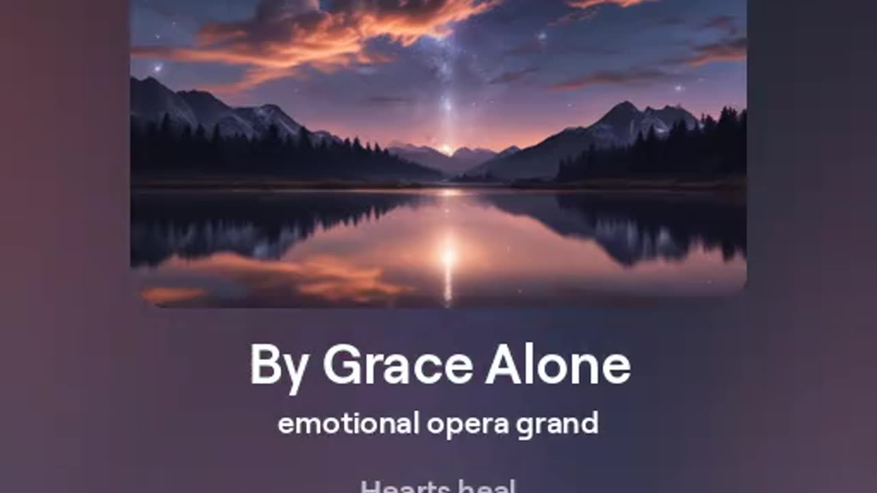 By Grace Alone