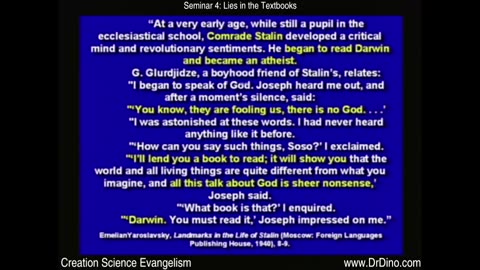 The Kent Hovind Creation Seminar (4 of 7)- Lies in the Textbooks_HD