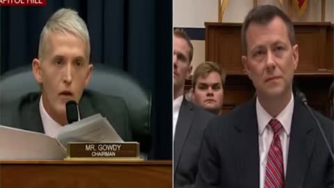 YOU START THE H.OAX' Trey Gowdy UNLEASHES on 'F.BI investigator' Peter Strzok in FIERY taked