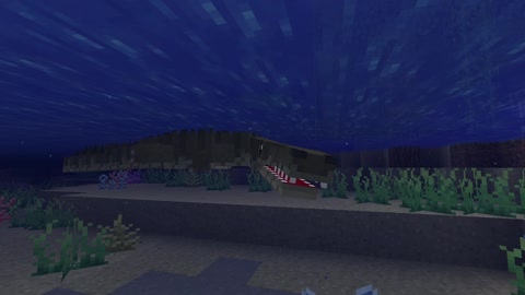 Minecraft: Alligator and dolphin, after a few days!!!