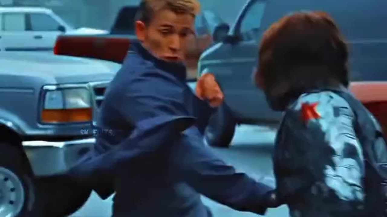 Captain America vs winter soldier hand to hand fight seen 🔥🥵