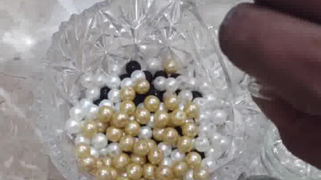 Reverse beads pearl asmr satisfying video