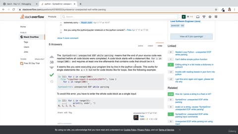 Day-1 Part-8 -Beginner- [Interactive Coding Exercise] Debugging Practice - Learn Python