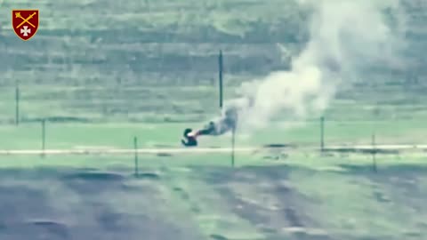 Russian MLRS Crew Smashed by Ukrainian Artillery