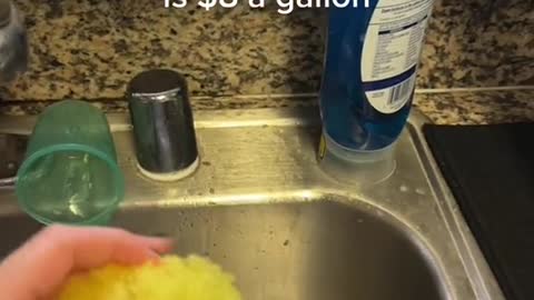 The apartment scrub daddy we refuse to replace bc gas is $8 a gallon