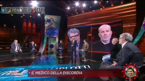 Giletti cambia idea sul dottor Amici e si mette a tamponare anche lui i kiwi.