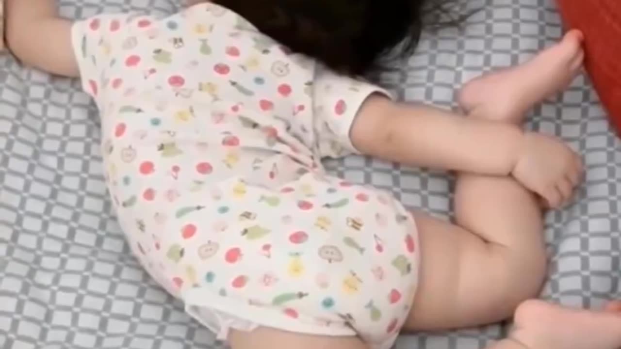 Cutest babies funnest sleeping style