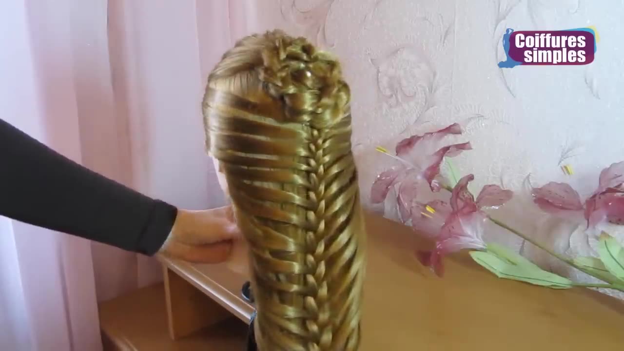 ♡ Tuto coiffure simple: сoiffure facile a faire soi meme pour cheveux long ♡