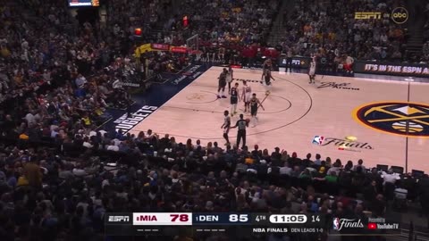 The Miami HEAT Closing Out the Game vs the Nuggets Game 2 2023 NBA Finals