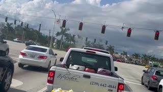 Car wreck Collier Blvd 41 Tamiami trail Naples Fl