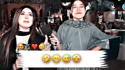 Sajal malik funny video