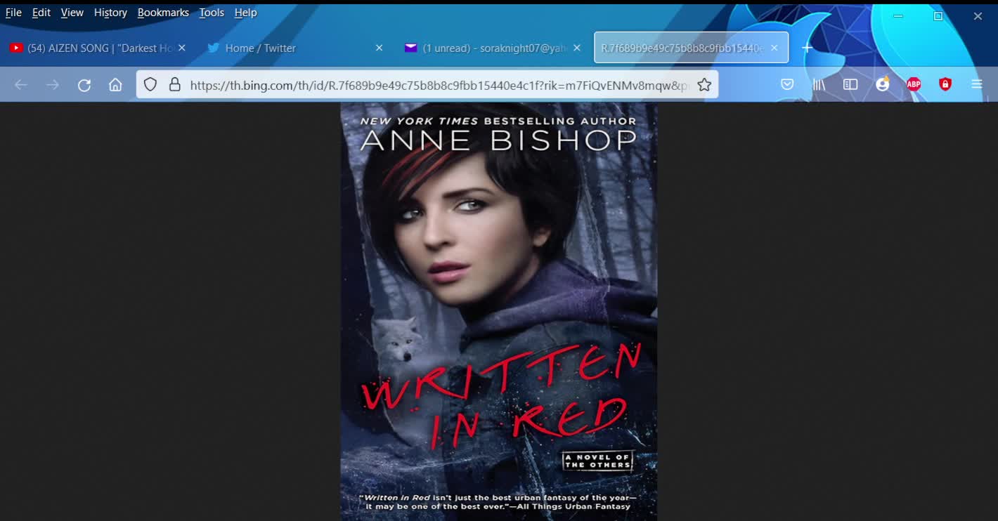 Yesterday's Books: Written in Red by Anne Bishop