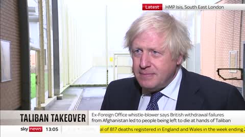 Afghanistan: Johnson brands claims of dogs before people as 'complete nonsense'