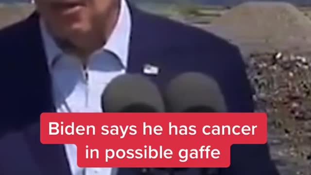 #JoeBiden says he has cancer in latest video.
