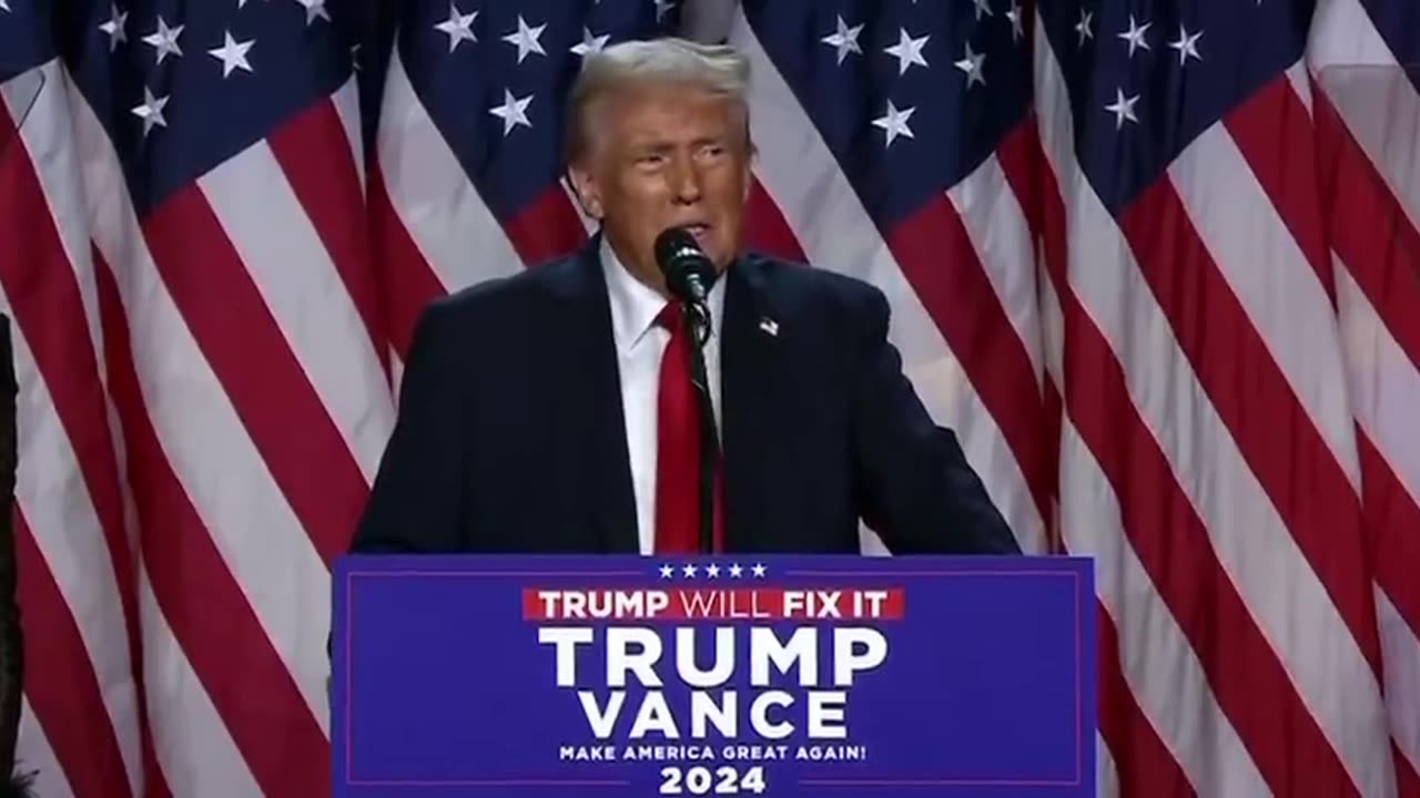 Trump Declares Victory: We Will Heal America!