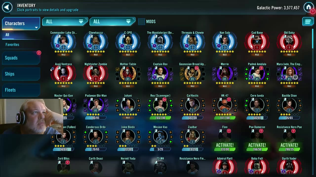 Star Wars Galaxy of Heroes Day by Day - Day 523