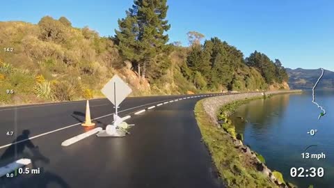 Scenery along the road