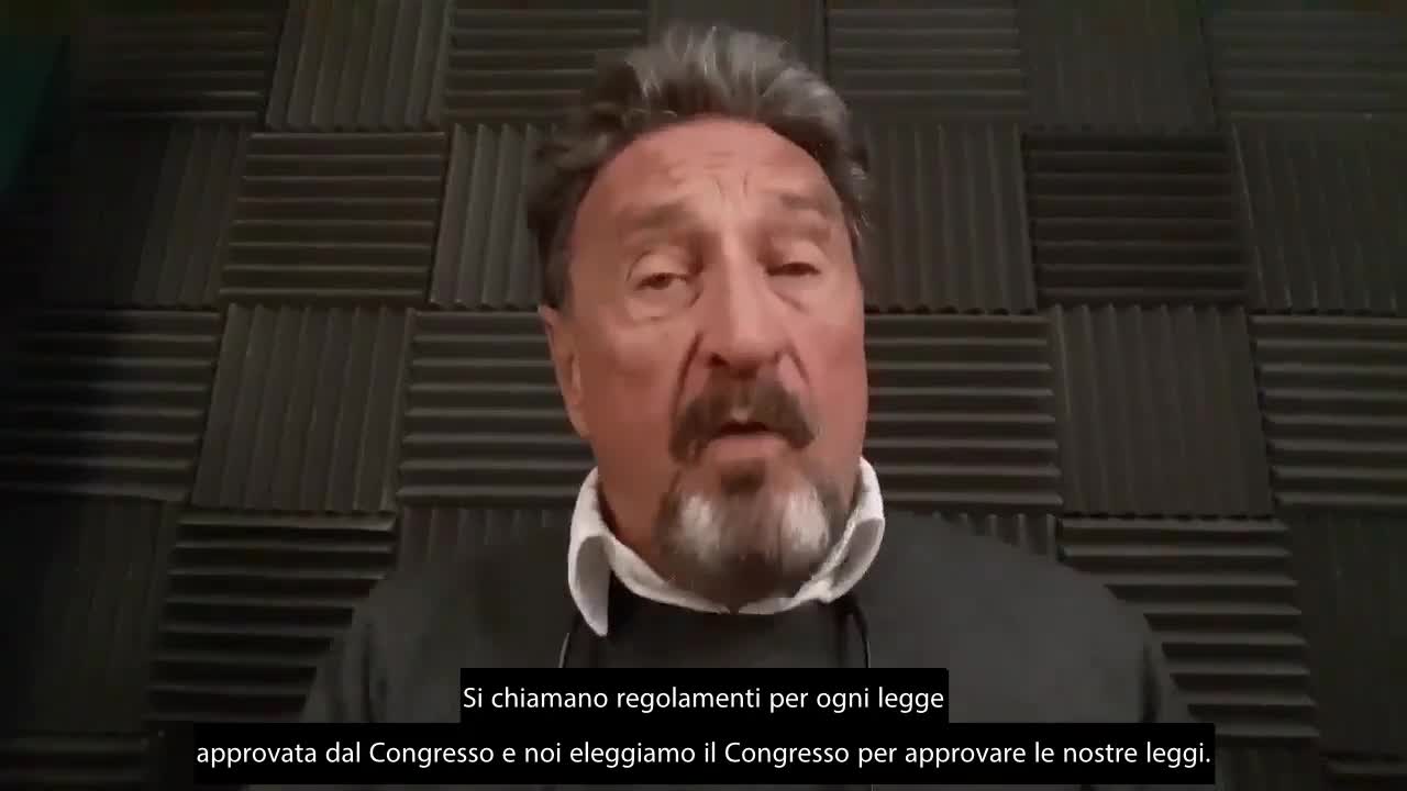 John McAfee: chi è lo Stato Profondo (NWO)