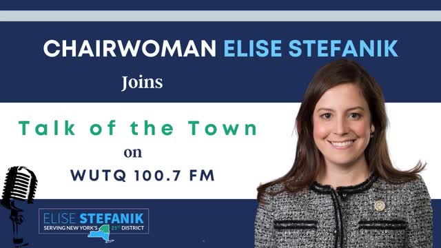 Rep. Elise Stefanik Reacts to Hochul's Gun Ban Being Blocked on WUTQ's Talk of the Town