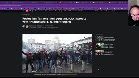 Farmers in Europe are protesting their governments