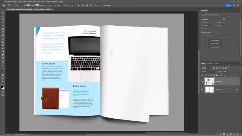 Create Magazine Mockup In Photoshop