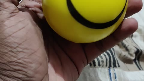 Squishing a Happy Ball