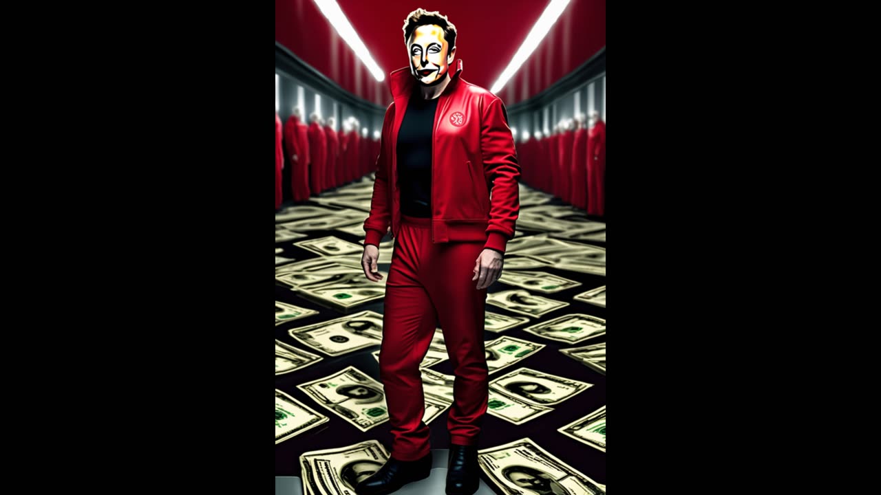 [AI art] Elon Musk in Upcoming Money Heist 6